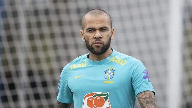 Daniel Alves. Foto: Lucas Figueiredo/CBF