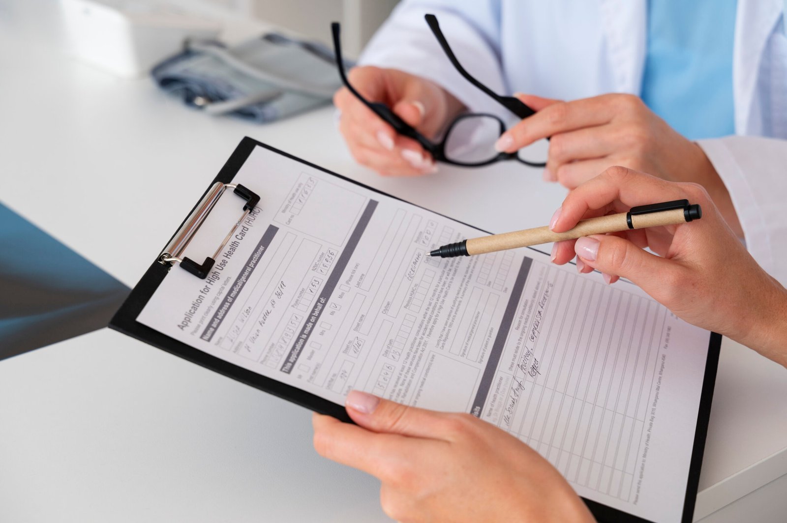 Prontuário. Foto: Freepik