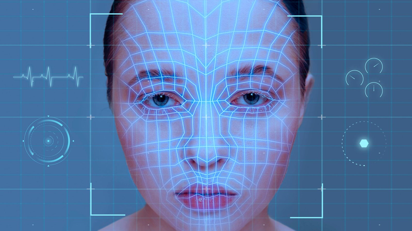 Biometria facial. Foto: Freepik