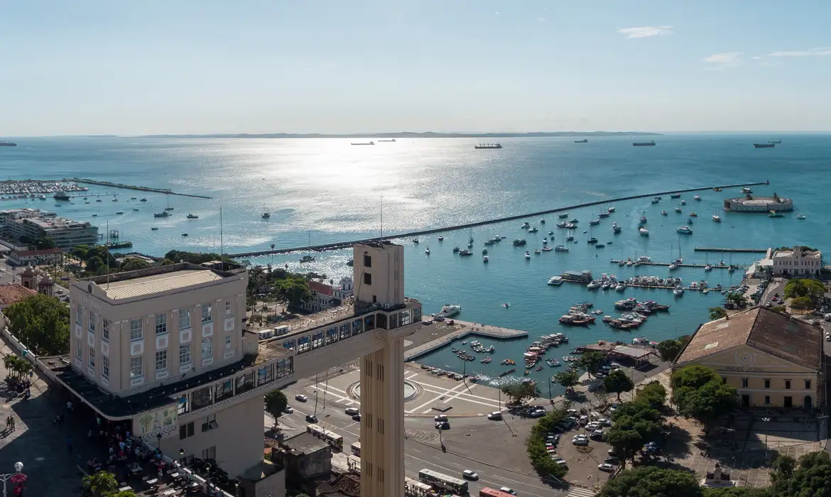 Cidade de Salvador, na Bahia. Foto: Márcio Filho/MTUR